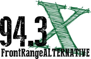 94.3 the X logo