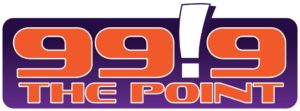 99.9 the point logo