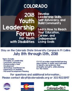 Youth Leadership Forum flier image