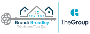 Brandi Broadley Realtor and The Group Inc. logos combined